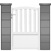 PORTILLON ALUMINIUM DONA