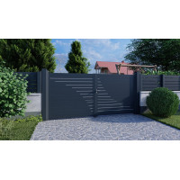 PORTAIL ALUMINIUM BATTANT...