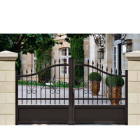 PORTAIL ALUMINUM BATTANT...