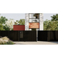 PORTAIL ALUMINIUM BATTANT ALAN
